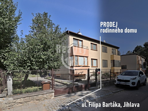Exkluzivní prodej pěkného rodinného domu se zahradou a garáží v Jihlavě - Fotka 1