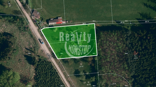 Exkluzivní prodej pozemku určený pro výstavbu rodinného domu v obci Jamné, k.ú. Rytířsko