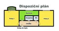 Prodej bytu 2+1 s balkónem, ulice Žižkova, Jihlava