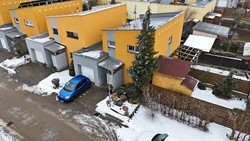 Prodej moderního řadového domu s terasou a zahradou – Jihlava, ul. Na Dolech