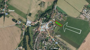 Prodej pozemku určeného pro výstavbu městských domů a staveb občanské vybavenosti