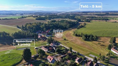 Exkluzivní prodej rodinného domu (penzionu) v obci Volevčice u Telče
