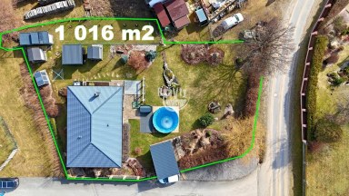 Prodej samostatného zánovního rodinného domu 3+KK, Kačlehy, nedaleko Jindřichova Hradce