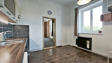 Pronájem prostorného bytu 1+1 s parkovacím místem v Jihlavě, Březinovy sady.
