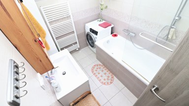 Zděný byt 3+KK s balkónem a parkovacím místem, Planá nad Lužnicí, Strkov