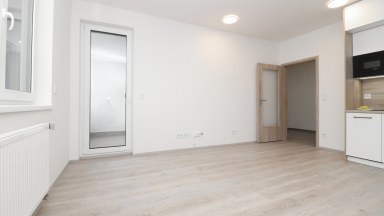 Nabízíme pronájem novostavby zděného bytu 2+kk s lodžií a parkovacím stáním, Hlubočepy