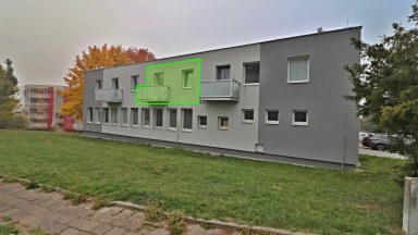 Moderní a úsporný byt 1+1 (25,9 m²) s balkónem a sklepem – Jihlava, Královský vršek